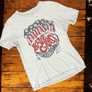 Lucky Brand “Bourbon & Bluegrass” vintage slub tee. EUC